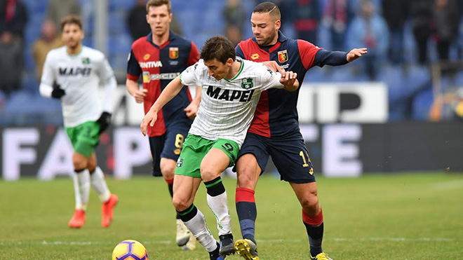 Soi kèo Sassuolo vs Genoa