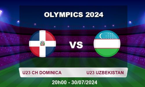 Soi kèo U23 CH Dominica vs U23 Uzbekistan, 20h00 – 30/07/2024