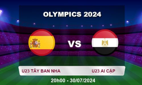 Soi kèo U23 Tây Ban Nha vs U23 Ai Cập, 20h00 – 30/07/2024