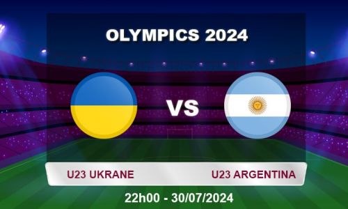Soi kèo U23 Ukraine vs U23 Argentina, 22h00 – 30/07/2024
